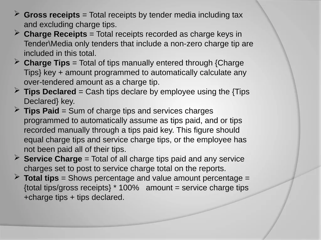 Micros 3700 Reports Training Do you know the - slide 20 of 21