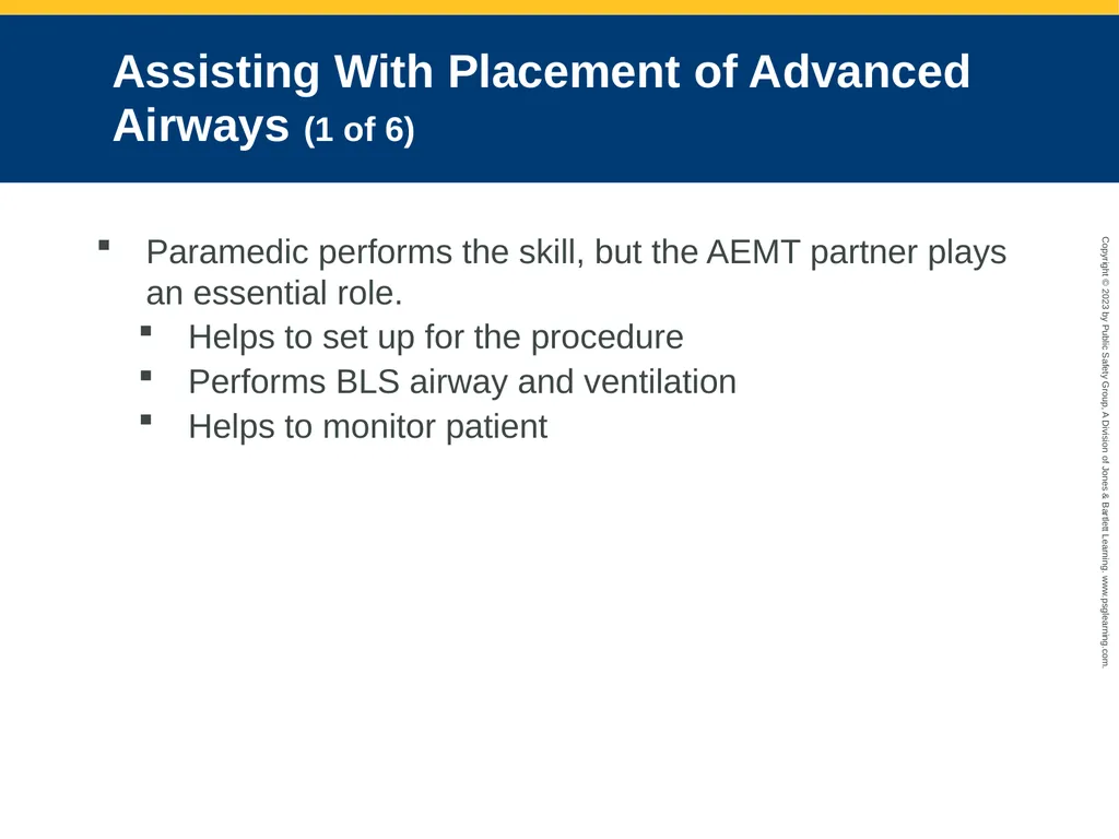 Airway Management CHAPTER 11: Focused Lecture - slide 134 of 139
