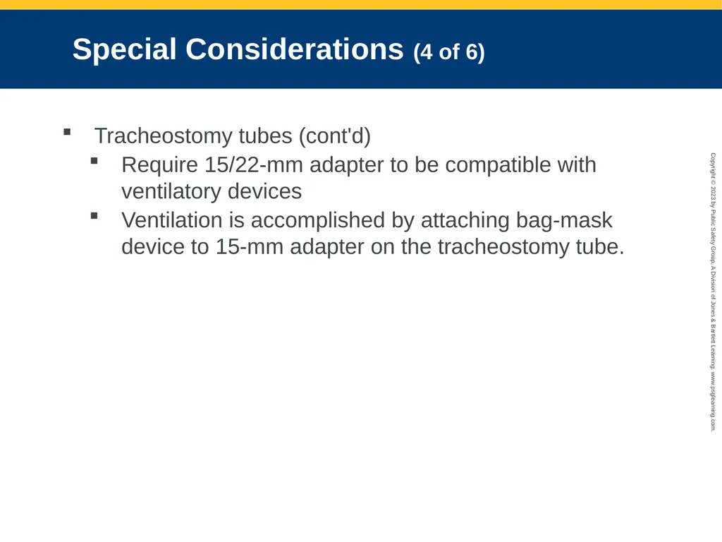 Airway Management CHAPTER 11: Focused Lecture - slide 112 of 139