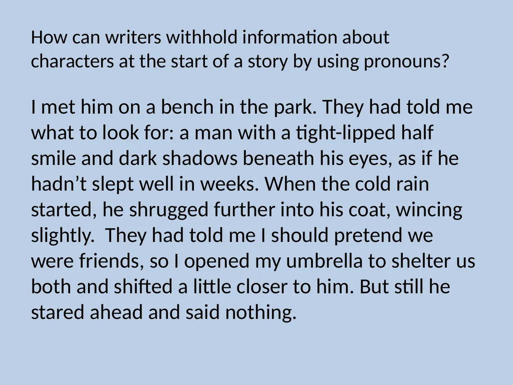 Y9 Language Detectives Investigating how language - slide 10 of 10