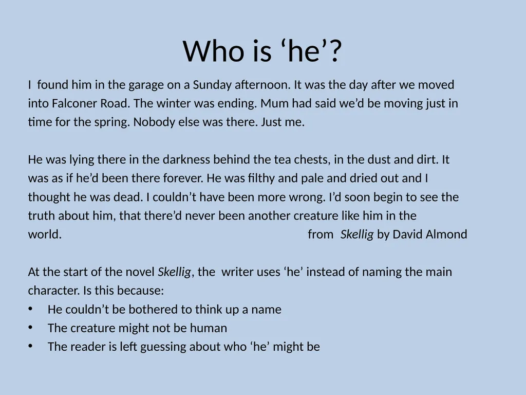 Y9 Language Detectives Investigating how language - slide 2 of 10