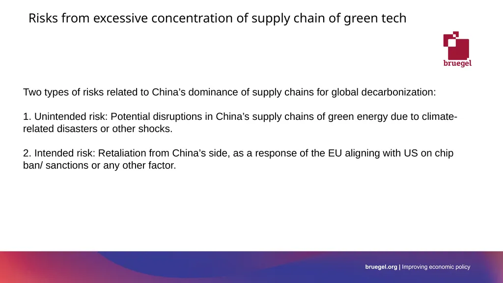 EU-China relation and de-risking global - slide 14 of 22