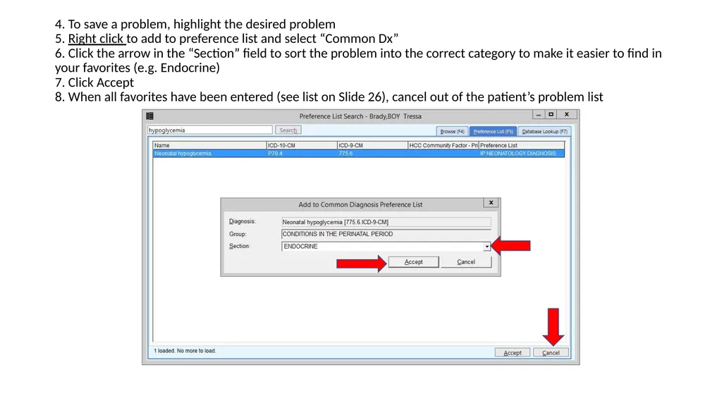 Newborn Service EPIC Set-up Guide Kathryn Johnson, - slide 23 of 29