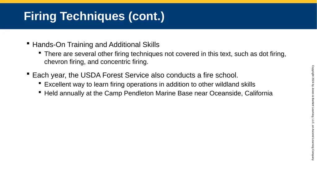 CHAPTER 15 Basic Firing Operations Knowledge - slide 45 of 48