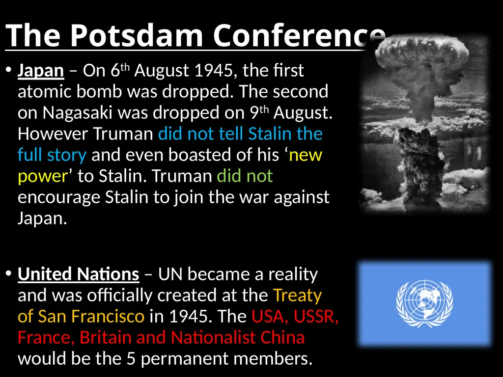 Why did the ‘Grand Alliance’ Breakdown? L/O – To - slide 28 of 41