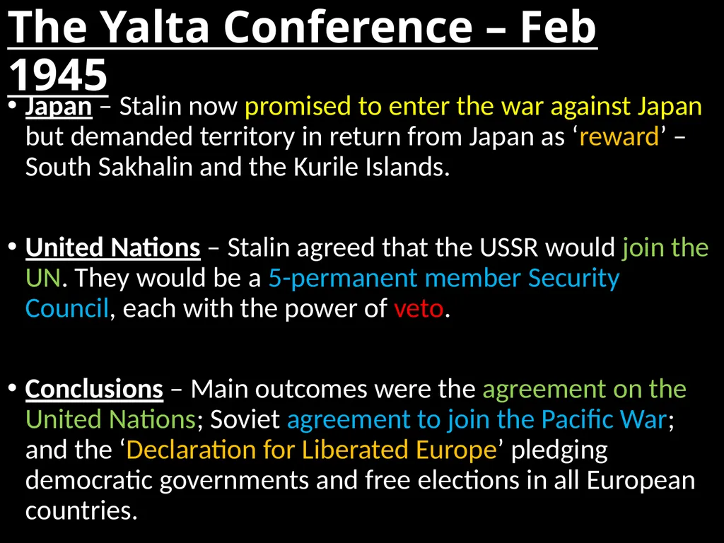 Why did the ‘Grand Alliance’ Breakdown? L/O – To - slide 14 of 41