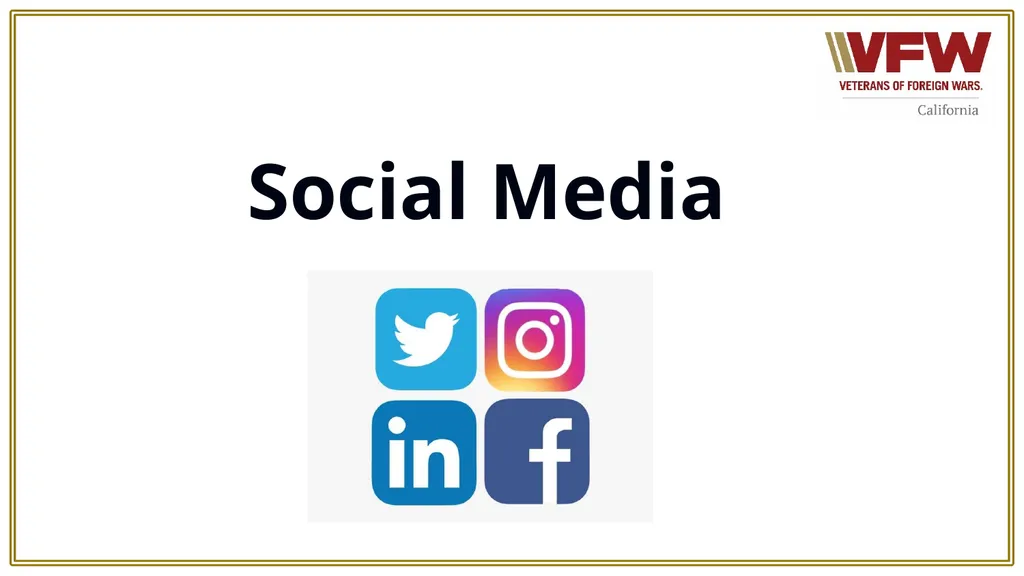 Social Media Understanding Your Audience The - slide 1 of 9