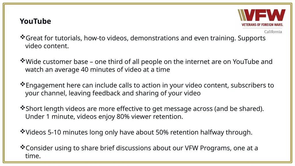 Social Media Understanding Your Audience The - slide 5 of 9