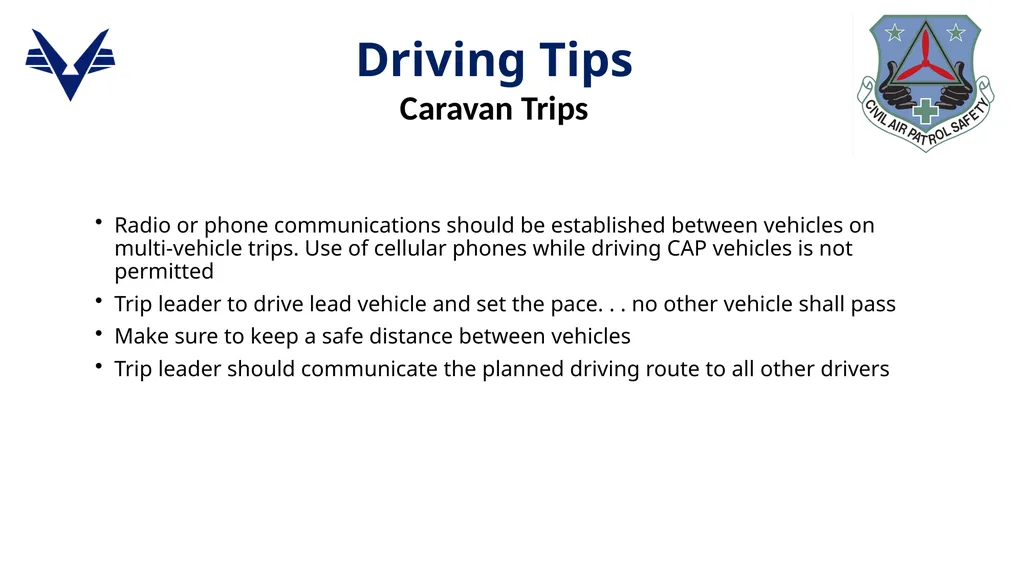 1 Passenger Van Safety Awareness Program Course - slide 9 of 27