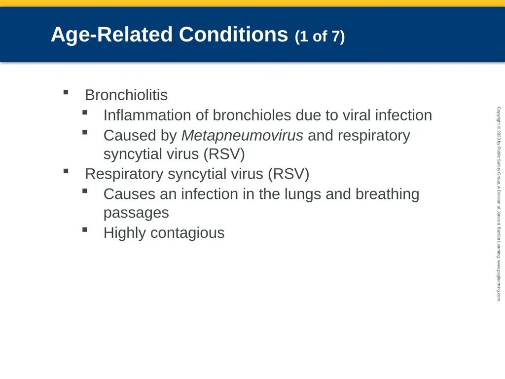 Respiratory Emergencies CHAPTER 17: Focused - slide 44 of 106