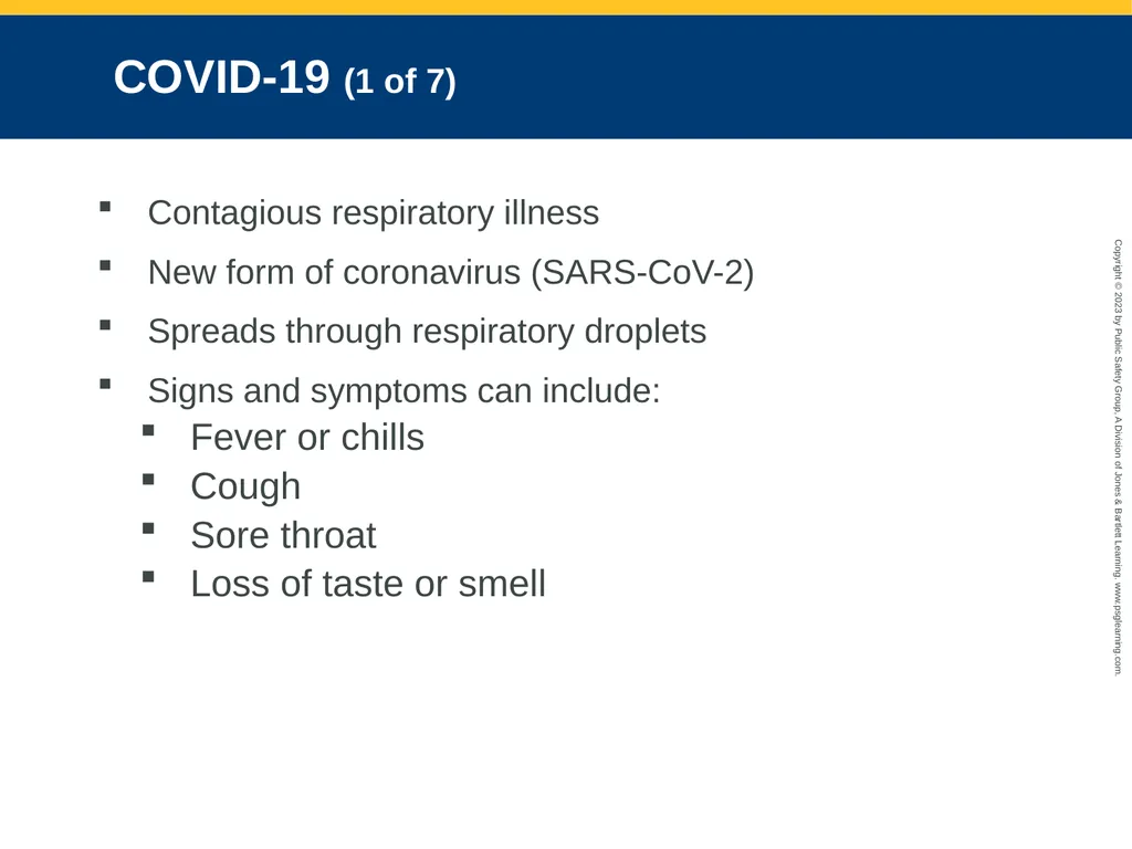 Respiratory Emergencies CHAPTER 17: Focused - slide 100 of 106
