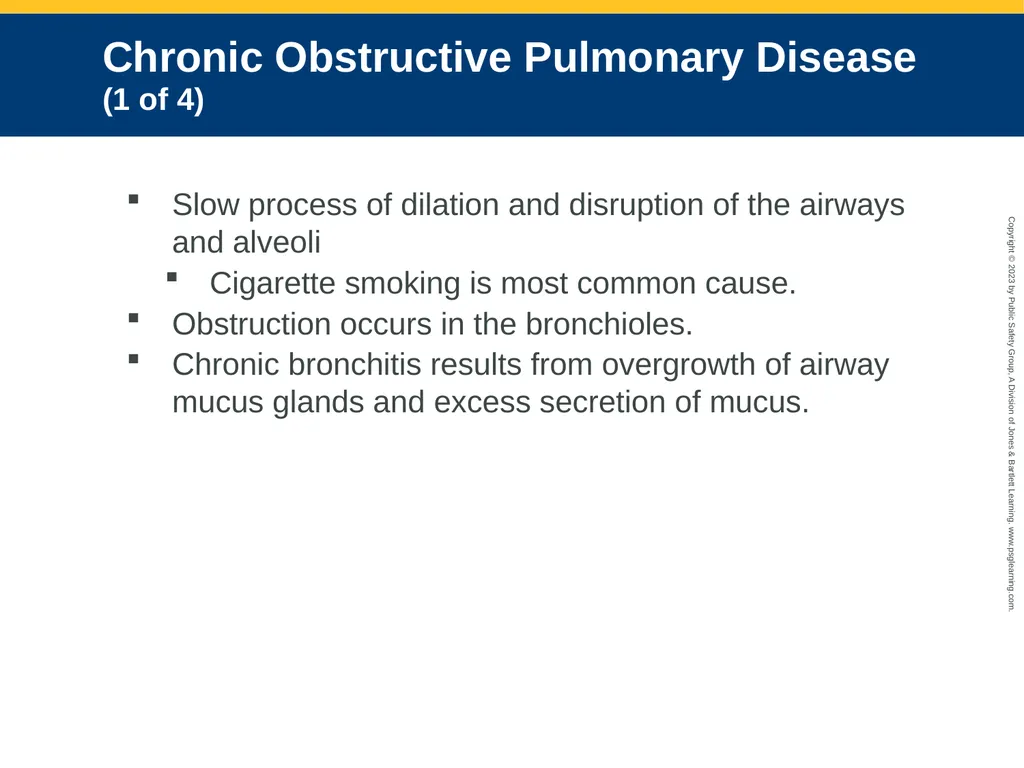 Respiratory Emergencies CHAPTER 17: Focused - slide 26 of 106