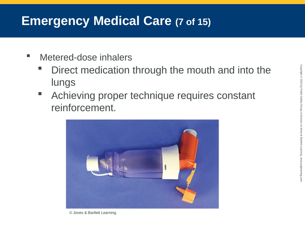 Respiratory Emergencies CHAPTER 17: Focused - slide 71 of 106