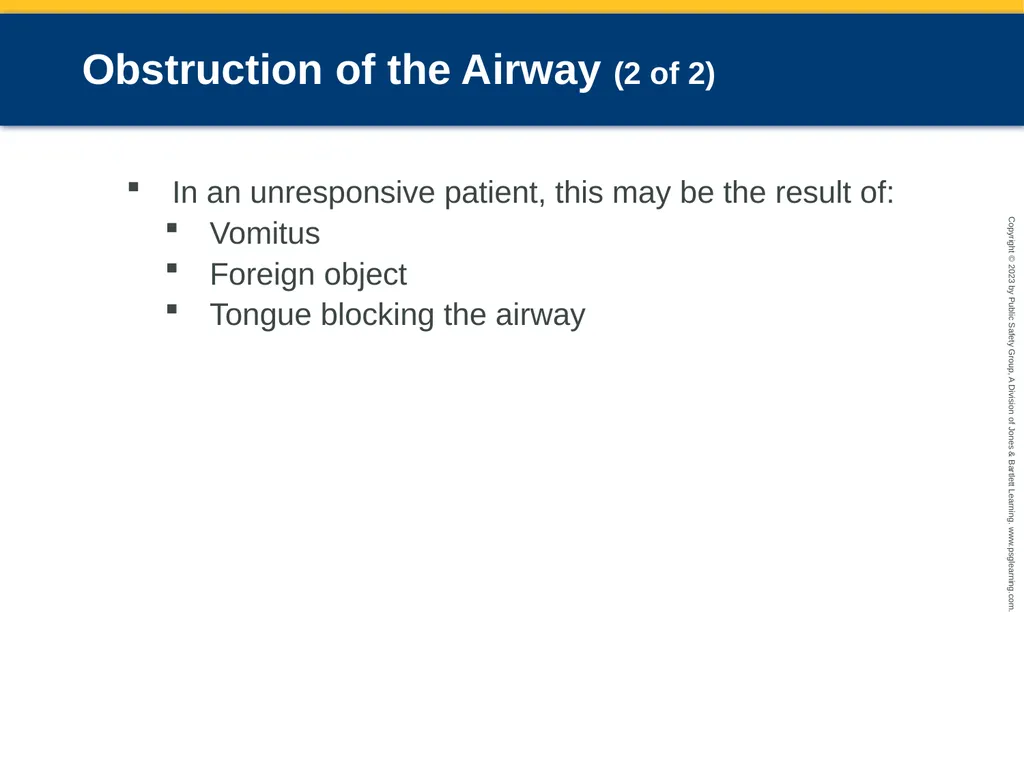 Respiratory Emergencies CHAPTER 17: Focused - slide 41 of 106