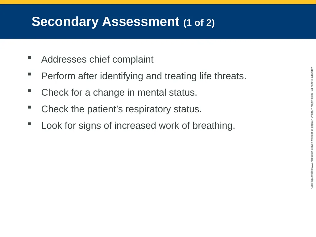 Respiratory Emergencies CHAPTER 17: Focused - slide 62 of 106
