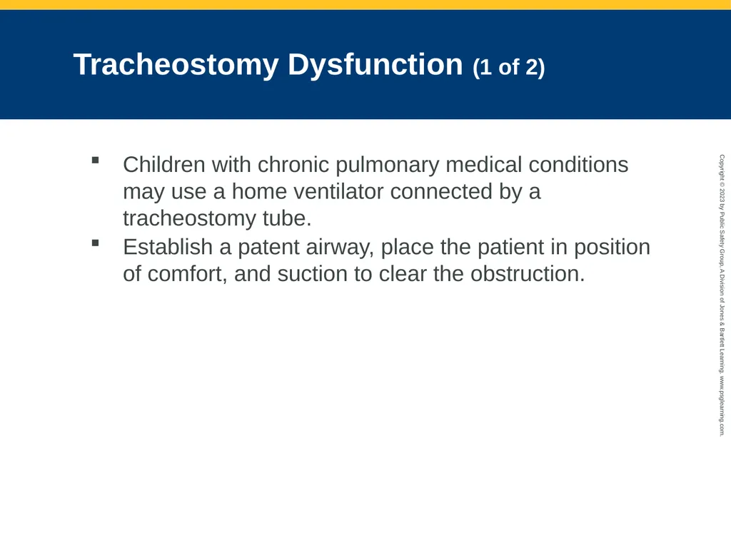 Respiratory Emergencies CHAPTER 17: Focused - slide 96 of 106