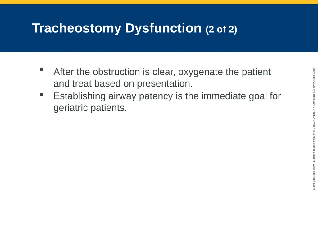Respiratory Emergencies CHAPTER 17: Focused - slide 97 of 106