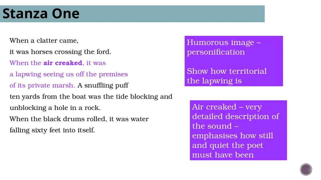 Sounds Of The Day - Annotation We are learning to: - slide 11 of 25