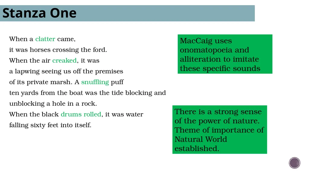 Sounds Of The Day - Annotation We are learning to: - slide 9 of 25