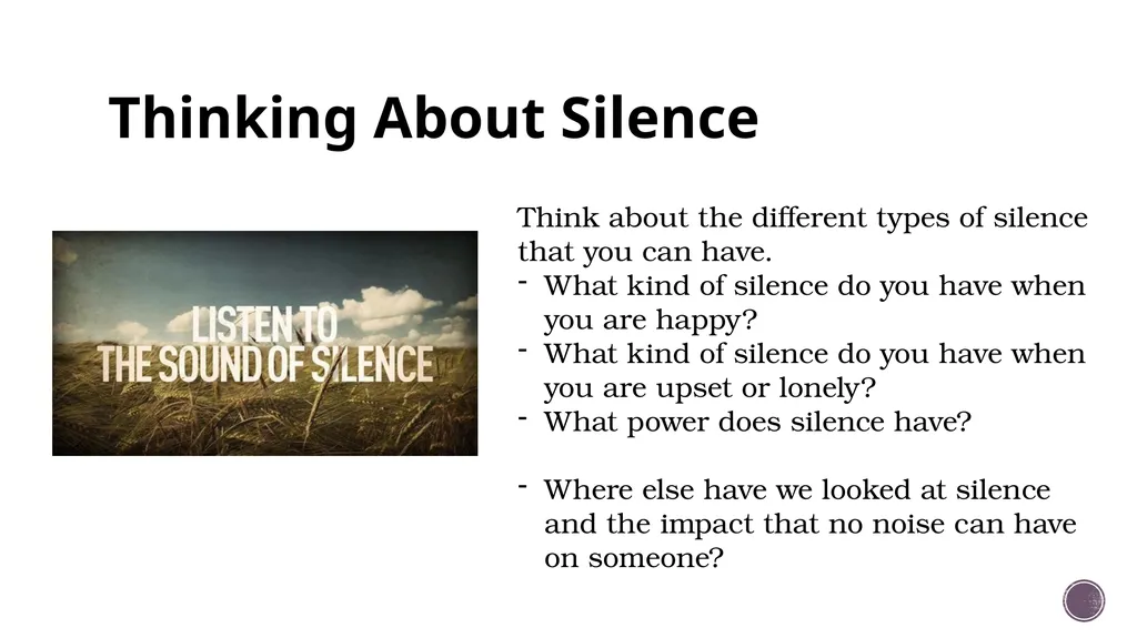 Sounds Of The Day - Annotation We are learning to: - slide 2 of 25