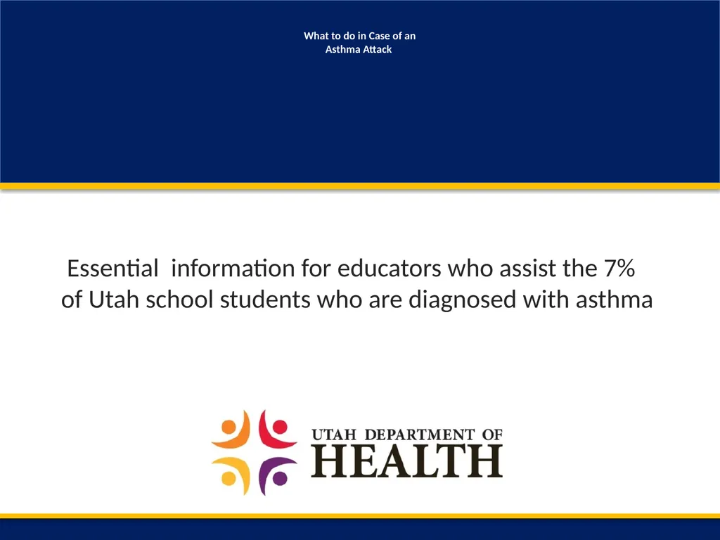 Essential information for educators who assist the - slide 1 of 13