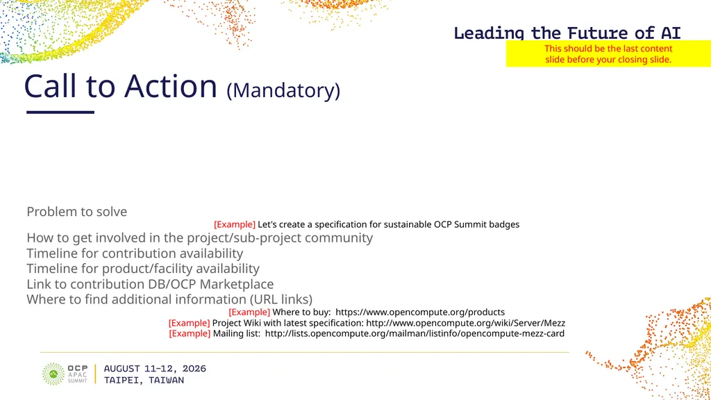 [Name of Presentation] This should be the first - slide 8 of 16