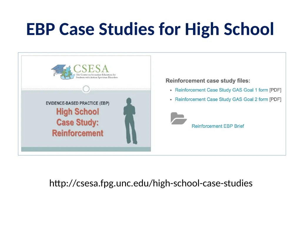 Evidence Based Practice Training Reinforcement - slide 29 of 36