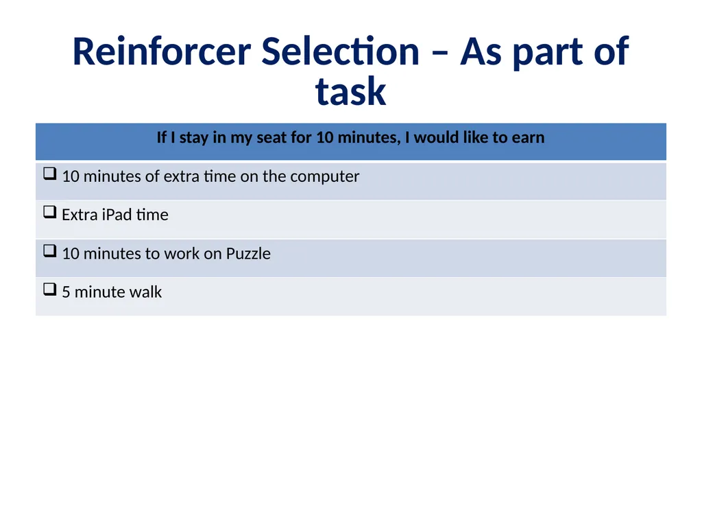 Evidence Based Practice Training Reinforcement - slide 16 of 36