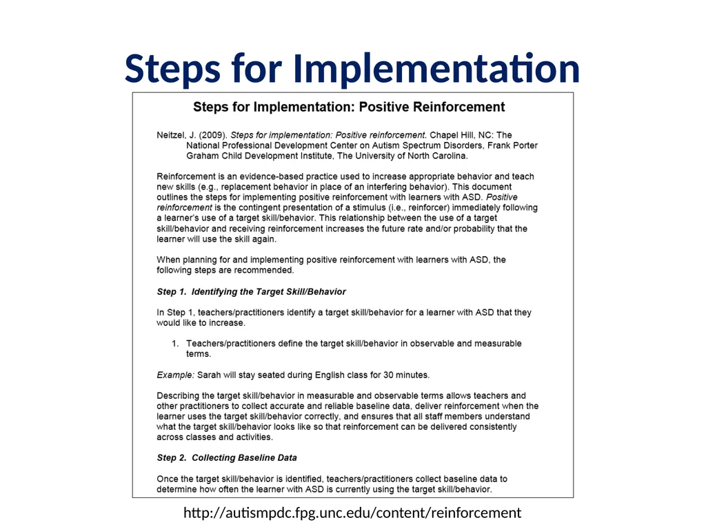 Evidence Based Practice Training Reinforcement - slide 12 of 36