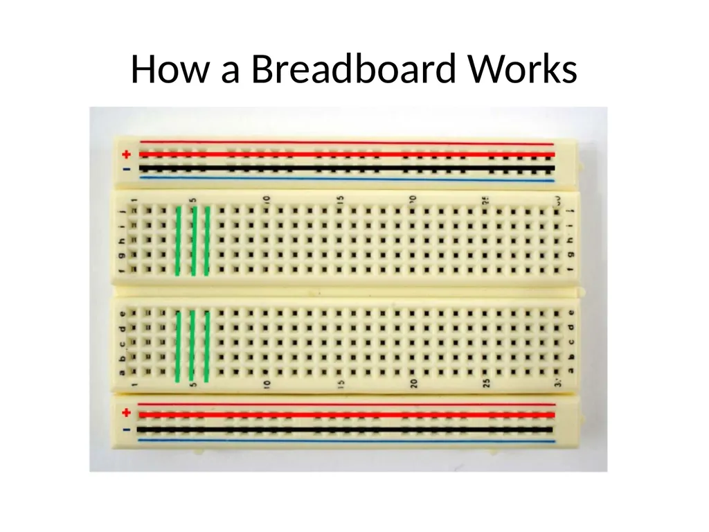 How a Breadboard Works How the VOC Sensor Works - slide 1 of 2
