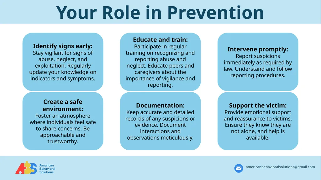 Annual Abuse and Neglect Prevention Training - slide 14 of 26