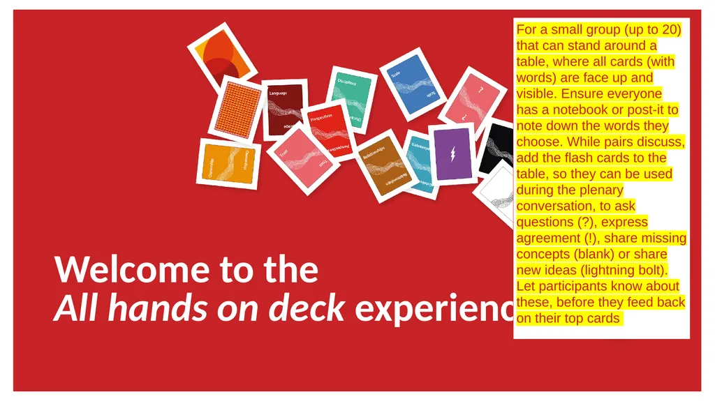 ‘All hands on deck’ knowledge brokering reflection - slide 22 of 43