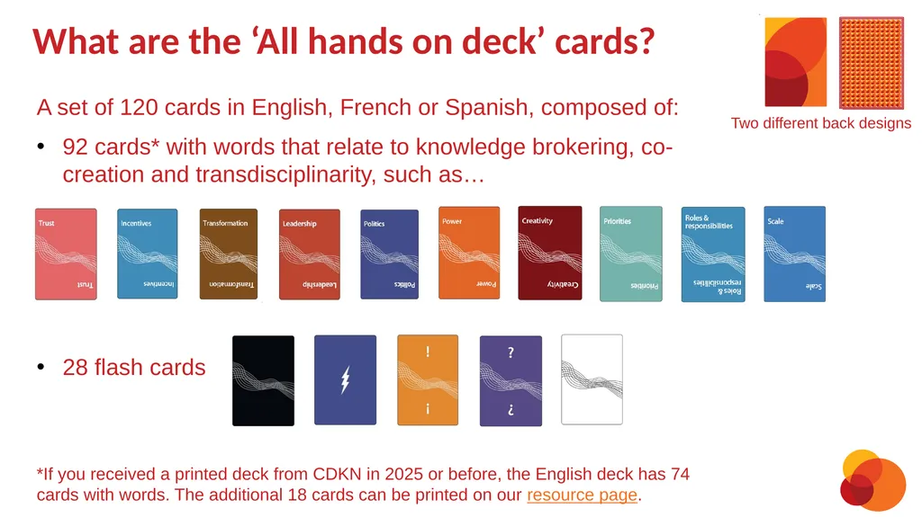 ‘All hands on deck’ knowledge brokering reflection - slide 4 of 43