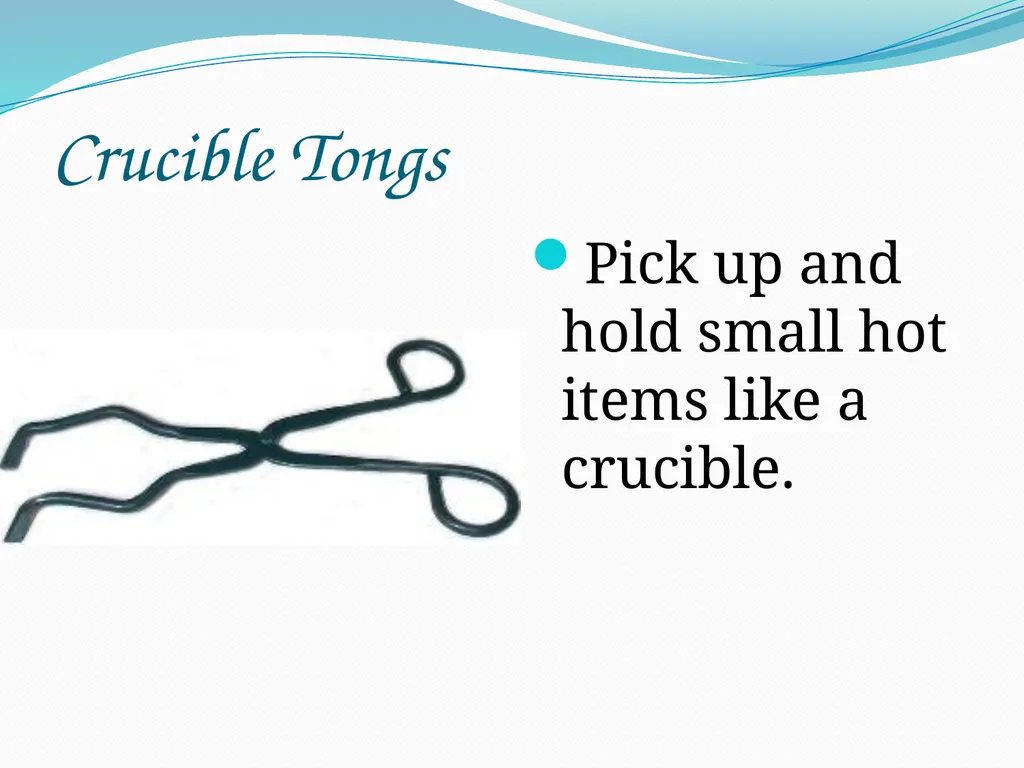 LABORATORY and SAFETY EQUIPMENT AND THEIR - slide 23 of 36
