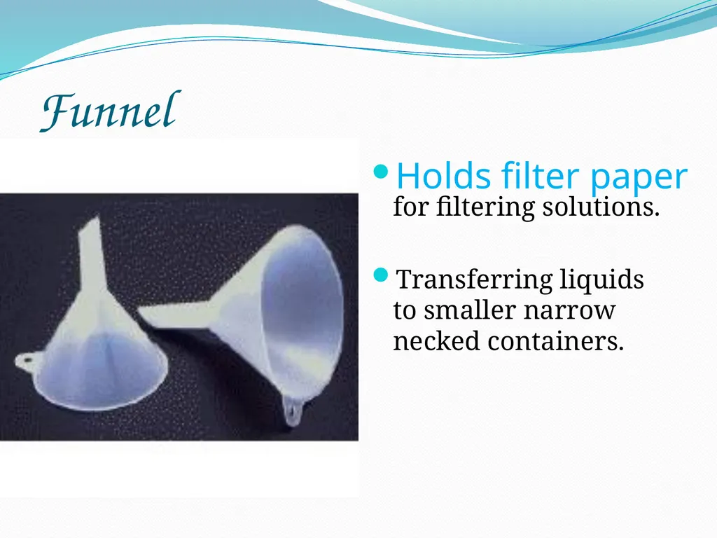 LABORATORY and SAFETY EQUIPMENT AND THEIR - slide 16 of 36