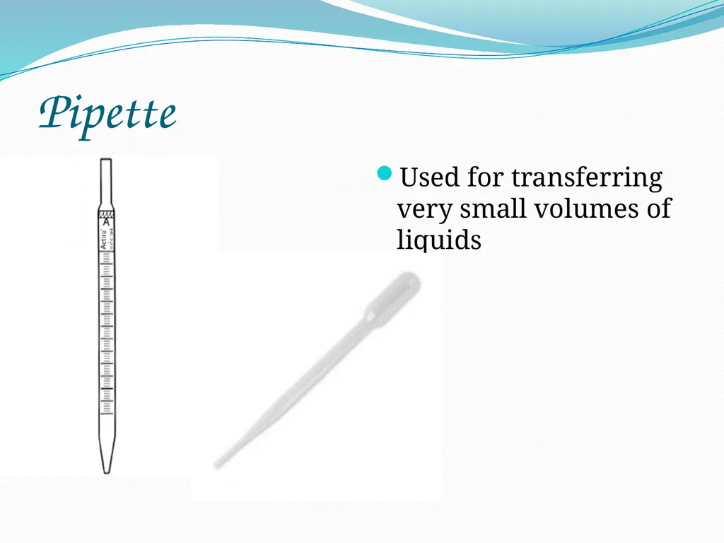 LABORATORY and SAFETY EQUIPMENT AND THEIR - slide 34 of 36