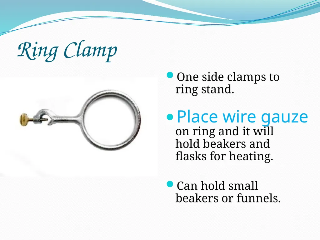 LABORATORY and SAFETY EQUIPMENT AND THEIR - slide 17 of 36