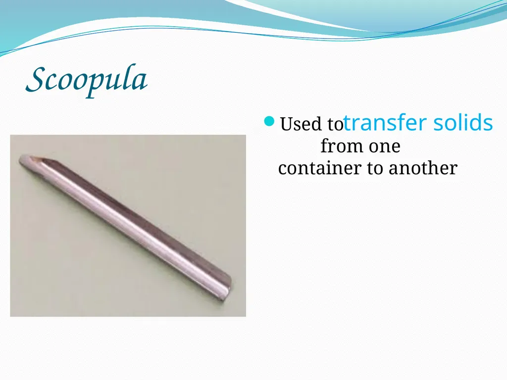 LABORATORY and SAFETY EQUIPMENT AND THEIR - slide 31 of 36