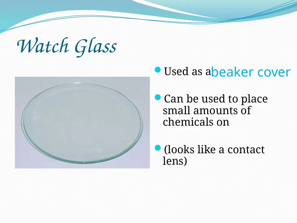 LABORATORY and SAFETY EQUIPMENT AND THEIR - slide 18 of 36