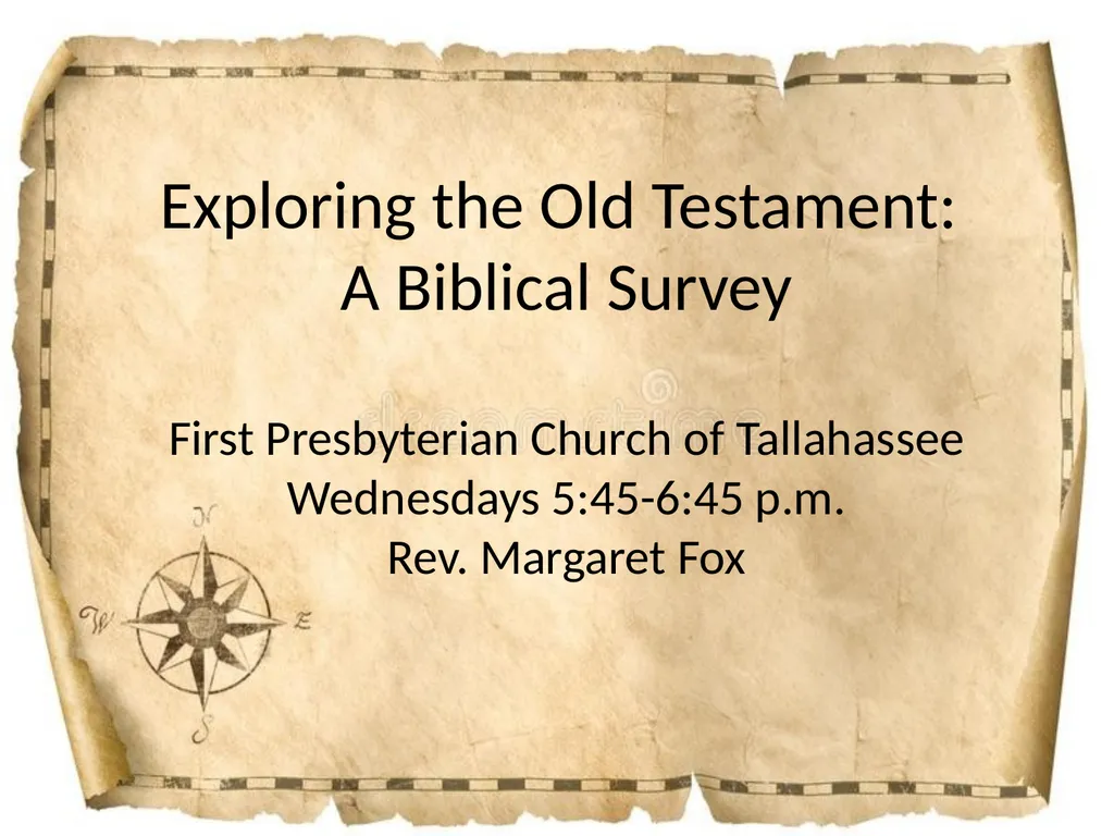 HO Exploring the Old Testament: A Biblical Survey - slide 1 of 16