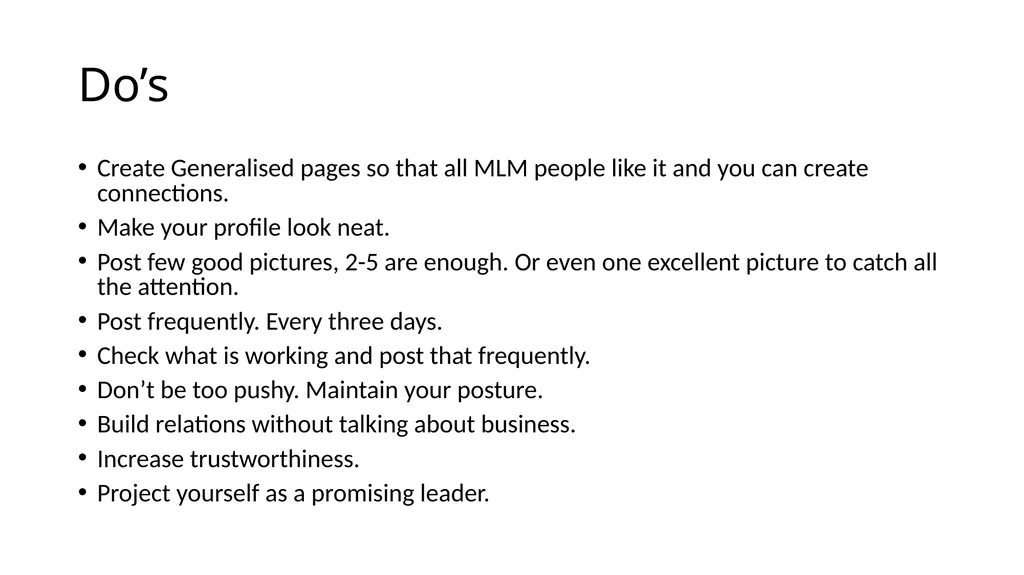 How to practice social media marketing in an - slide 7 of 8
