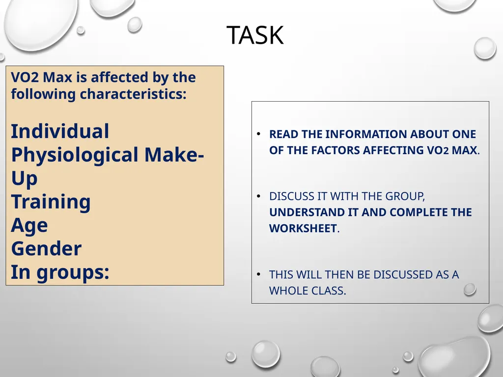 Starter Tasks MRS VOPP Testing WC State what each - slide 5 of 18