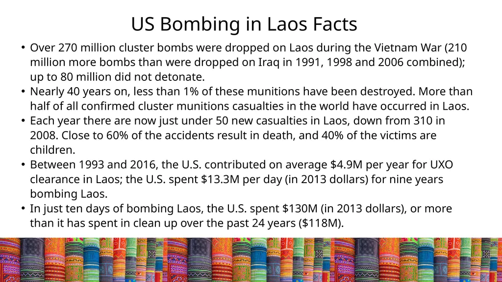 The Hmong and the Secret War in Laos HMONG HISTORY - slide 11 of 15