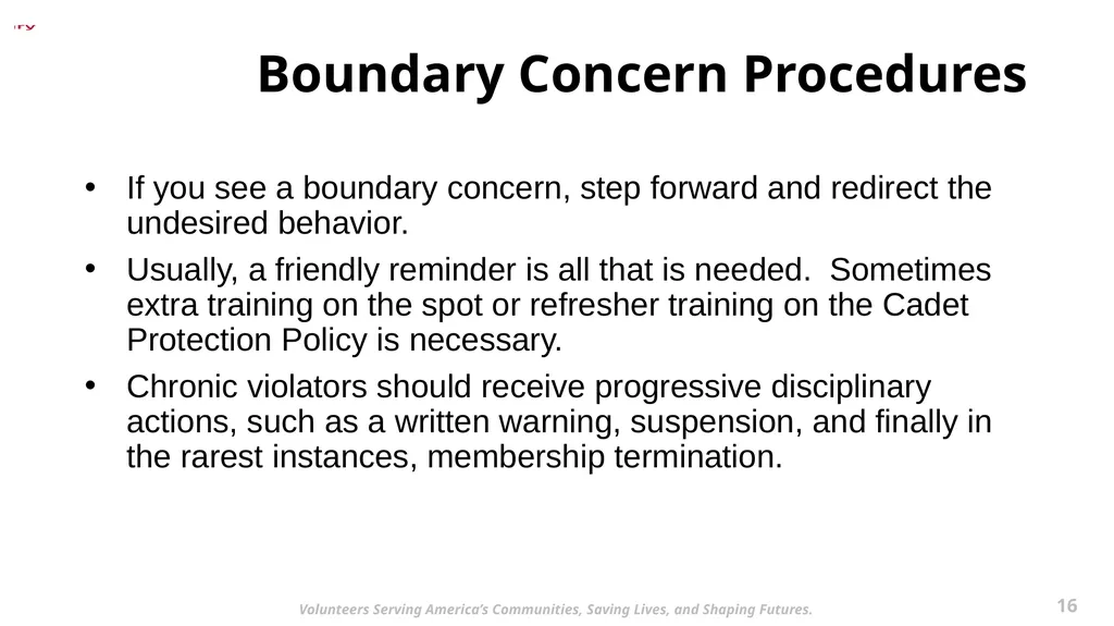 Required Staff Training 1 May 2022 2 Volunteers - slide 16 of 38