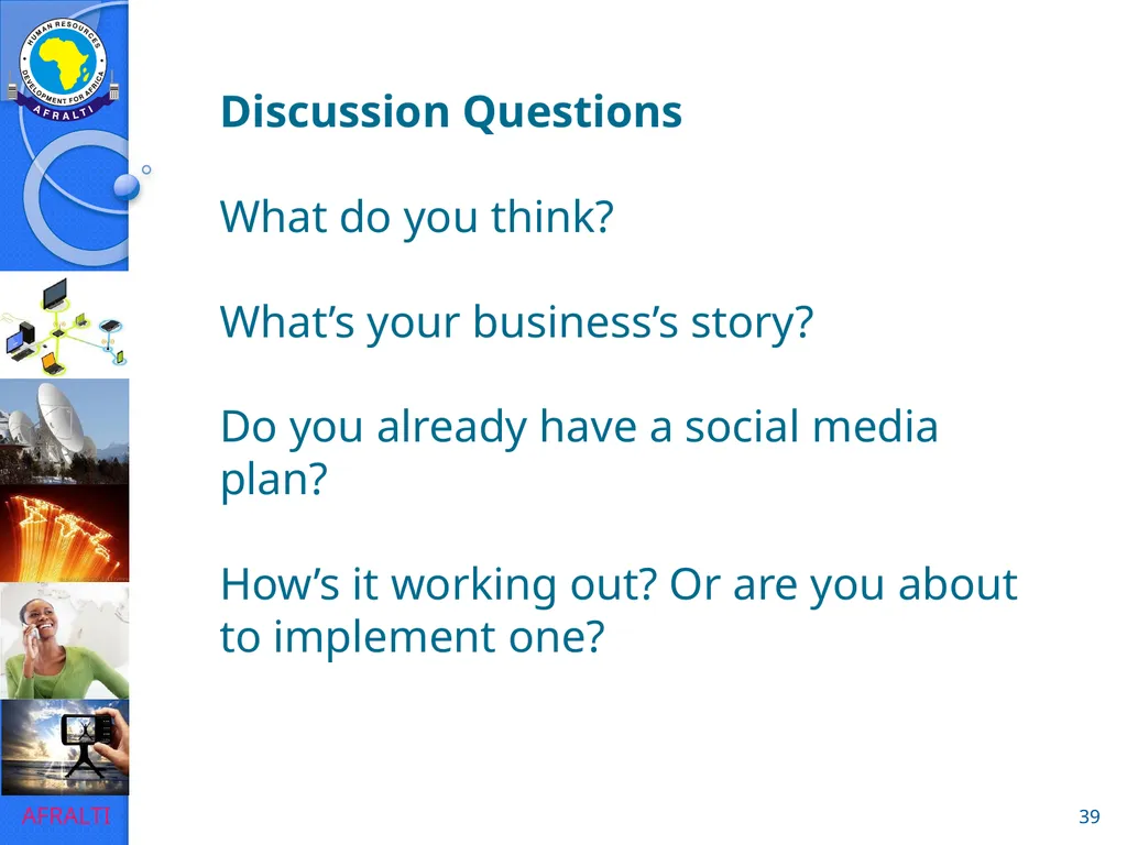 1 Human Capital Development Forum in ICT 24th- - slide 39 of 41