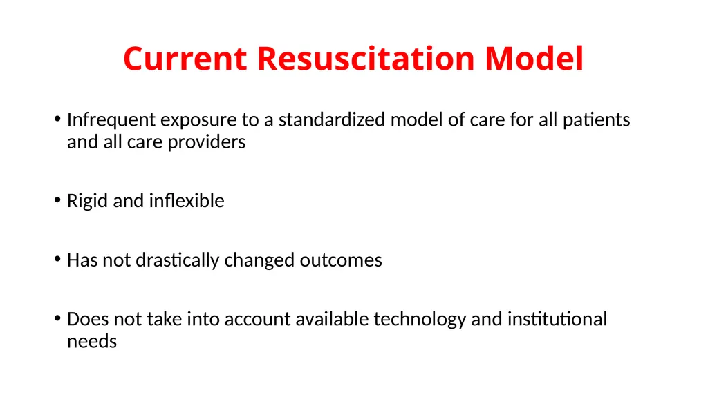 Introduction to Advanced Resuscitation Techniques - slide 3 of 14