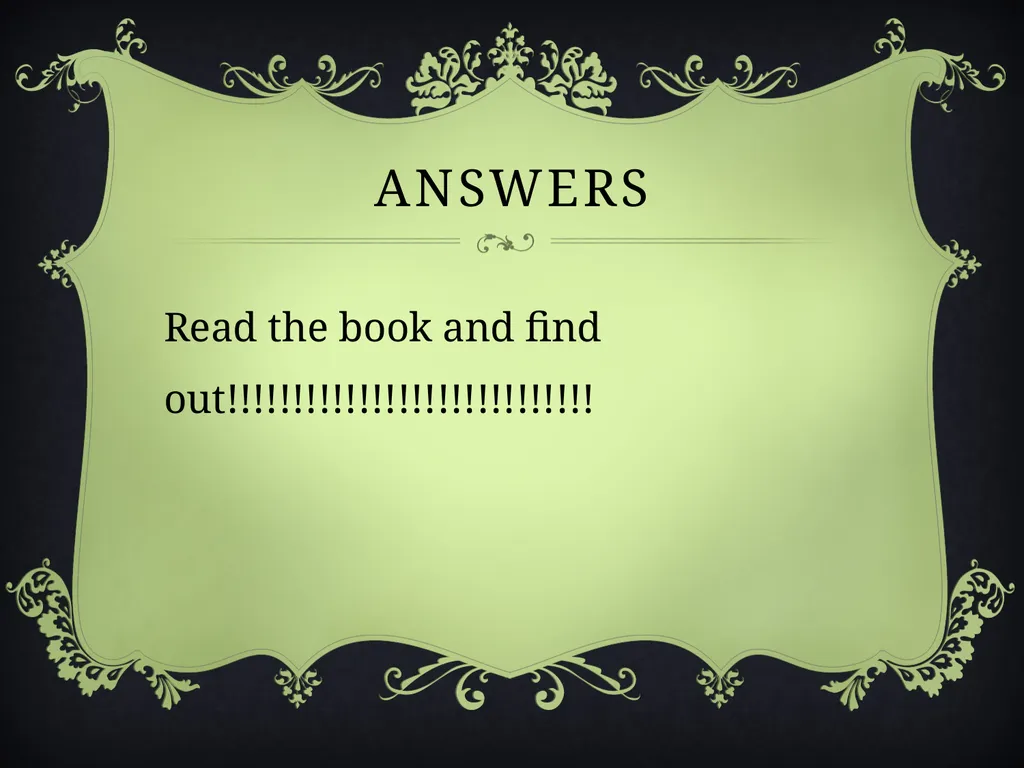 Wicked A book chat by Rachel Davis Wicked A book - slide 14 of 15