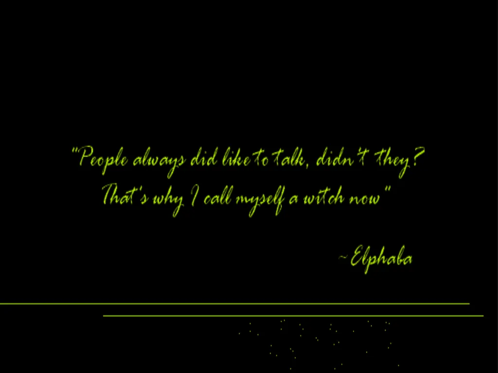 Wicked A book chat by Rachel Davis Wicked A book - slide 11 of 15