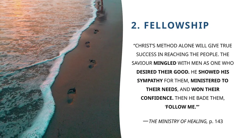 SEVEN STEPS for Sharing Jesus SEMINAR PREPARED BY - slide 10 of 28