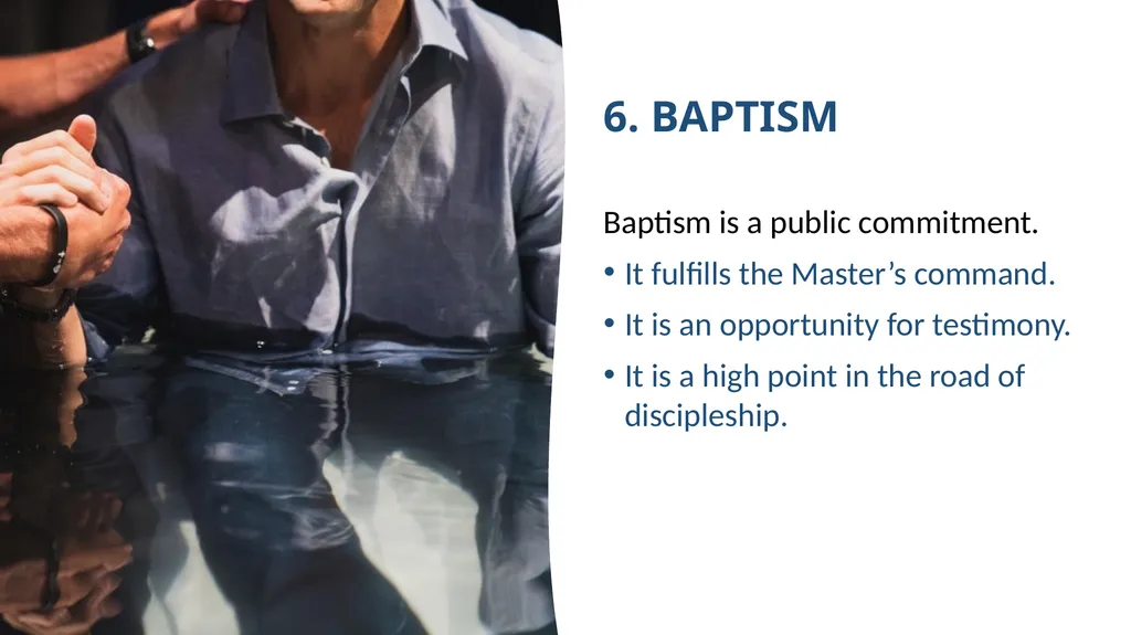 SEVEN STEPS for Sharing Jesus SEMINAR PREPARED BY - slide 22 of 28